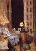Edouard Vuillard The night opens the window Sweden oil painting artist